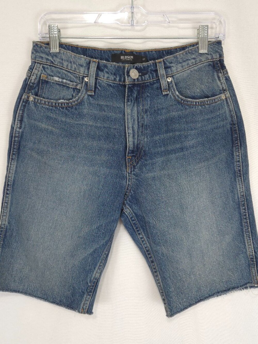 Hudson Jeans Women's Freya Biker Denim Shorts